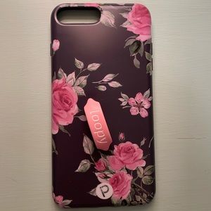 Loopy Case, iPhone 7 Plus/8 Plus, Midnight Rose